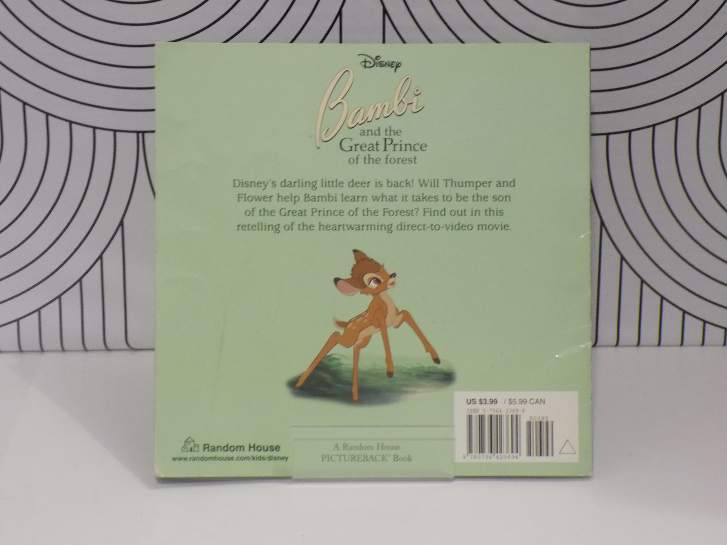 Bambi and the Great Prince of the forest (Regular Sized)
