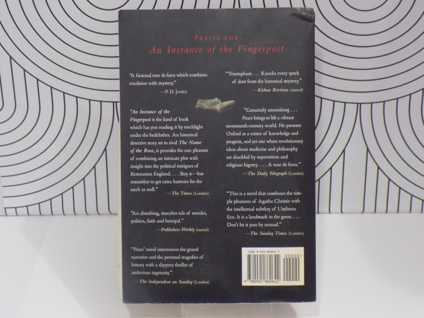 An Instance of the Fingerpost
