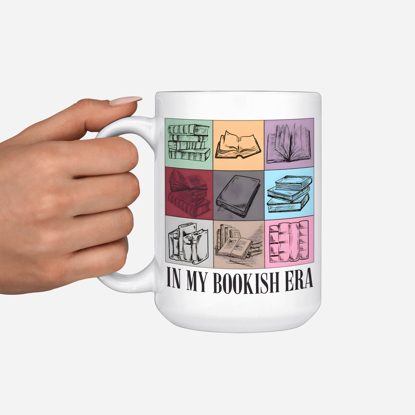 In My Bookish Era Book Lover Ceramic Mug - 15oz