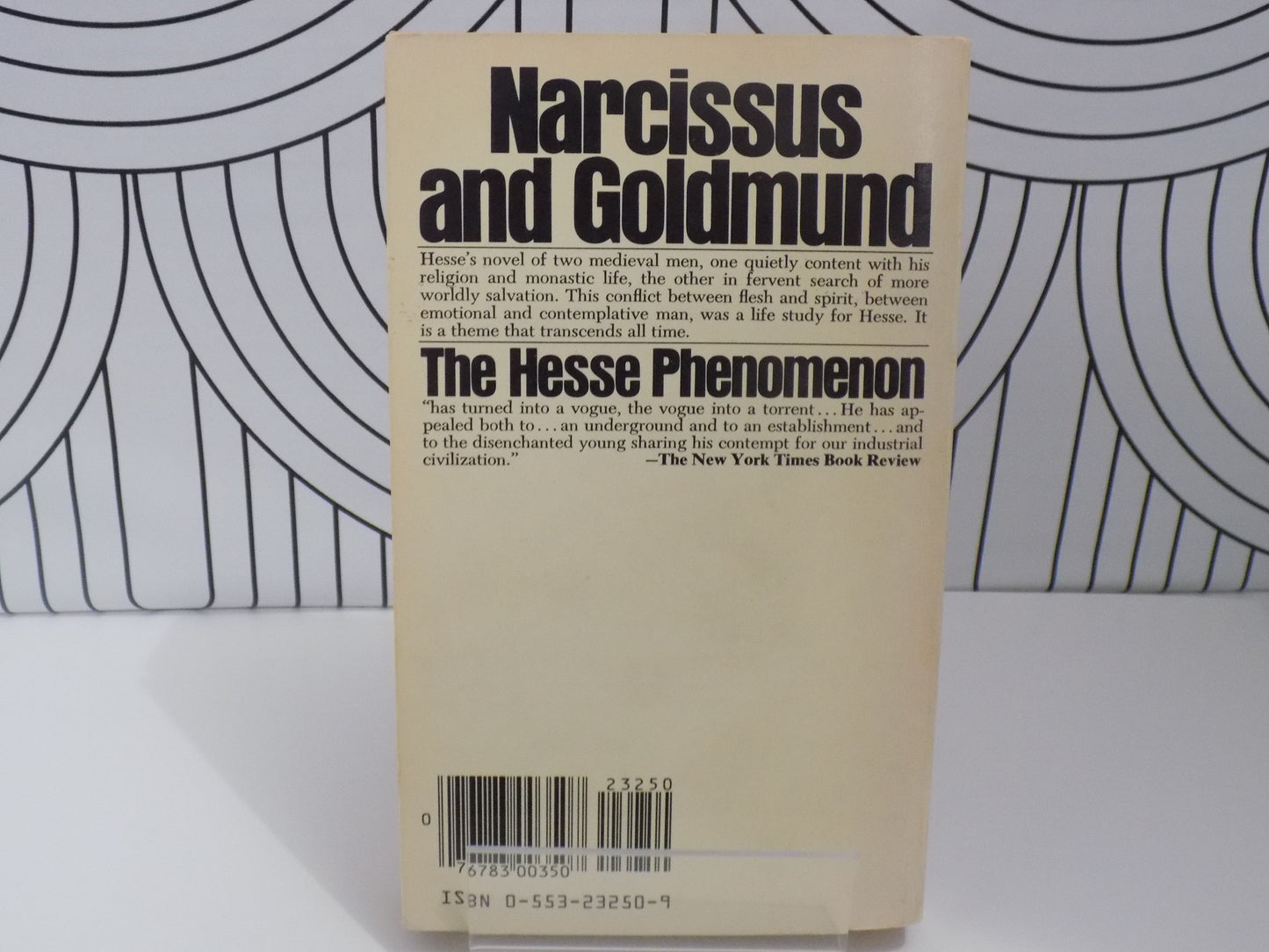 Narcissus and Goldmund