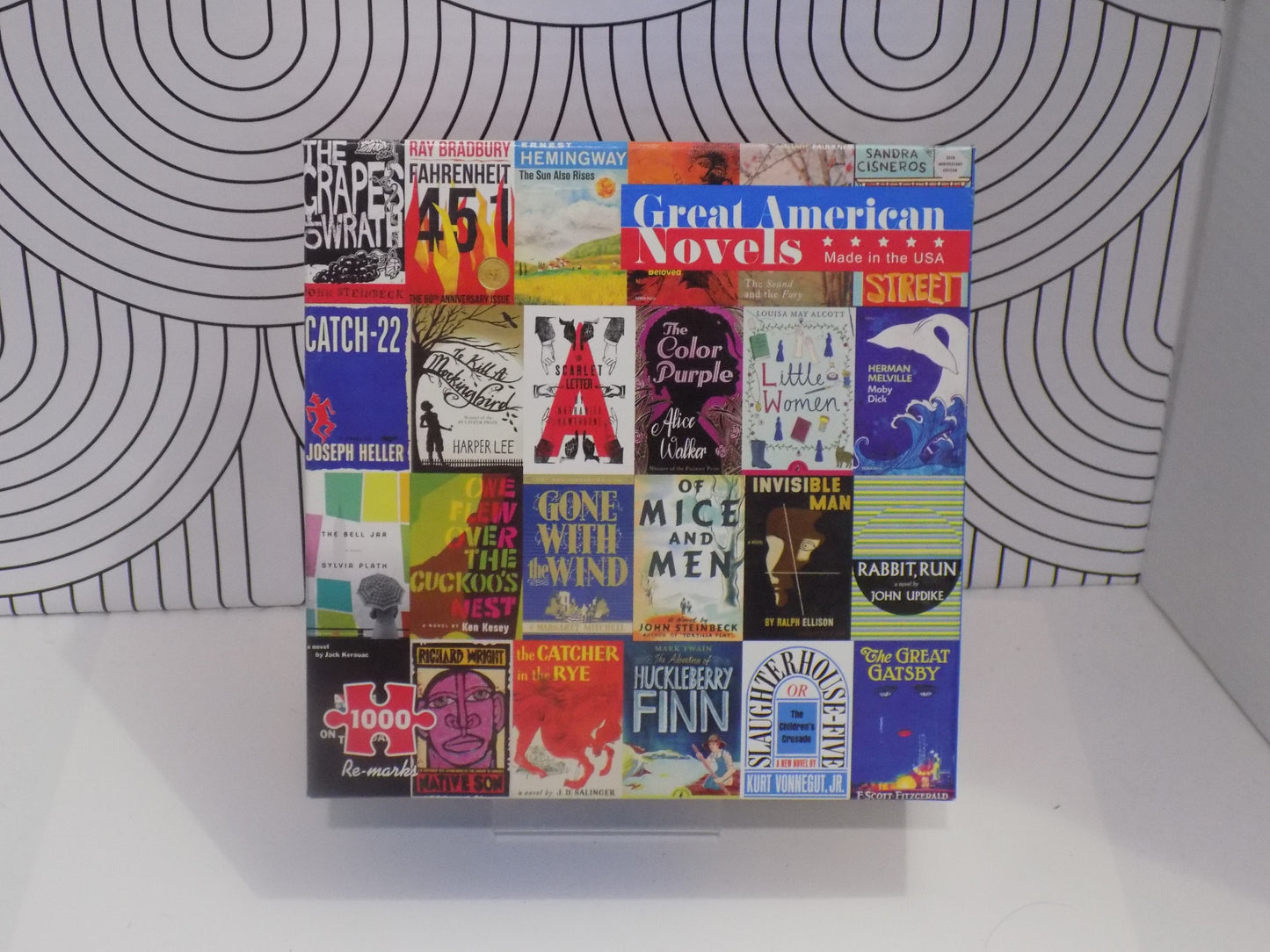 Great American Novels Puzzle (1000 Pieces)