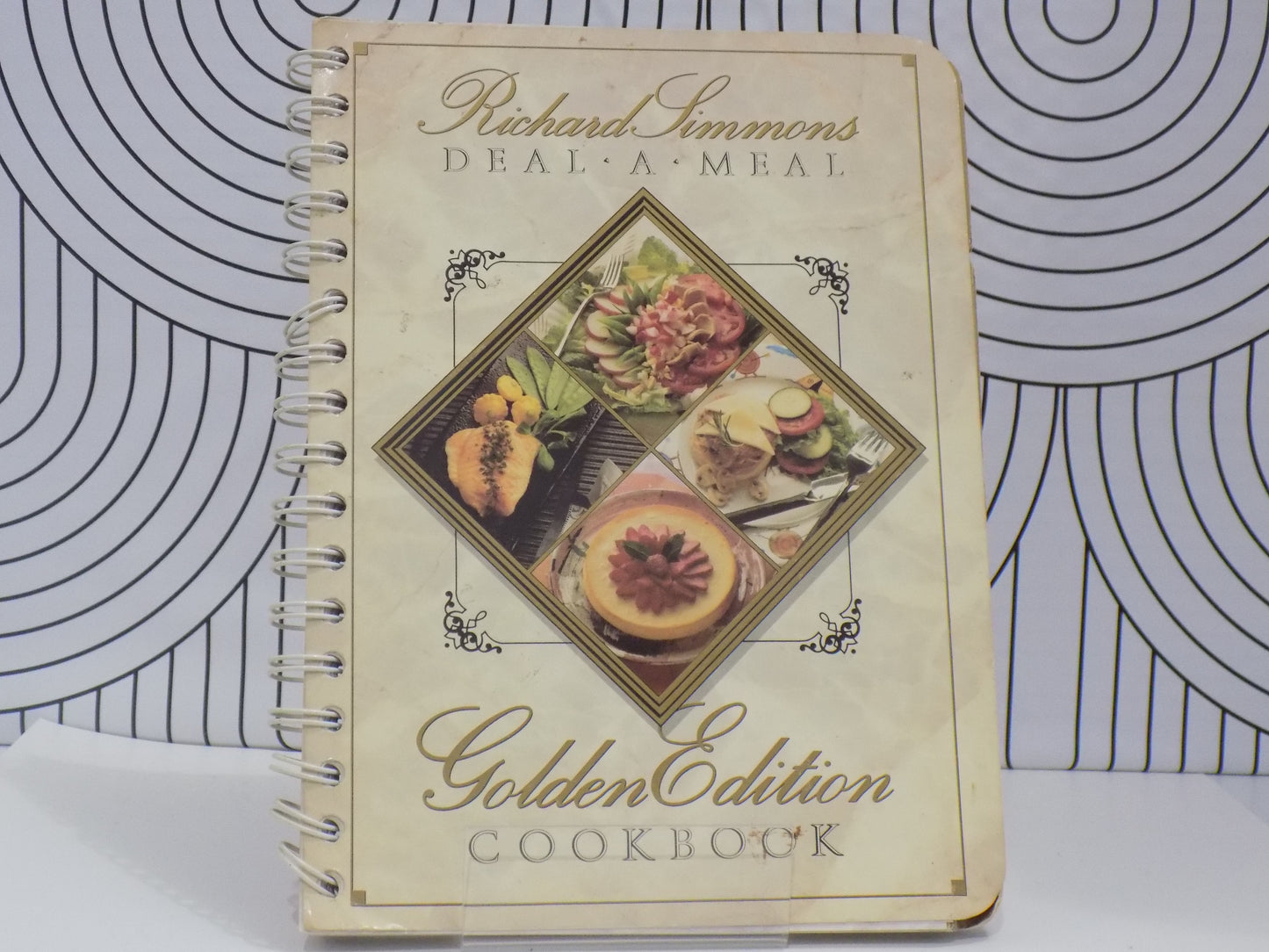 Richard Simmons Deal A Meal Golden Edition Cookbook