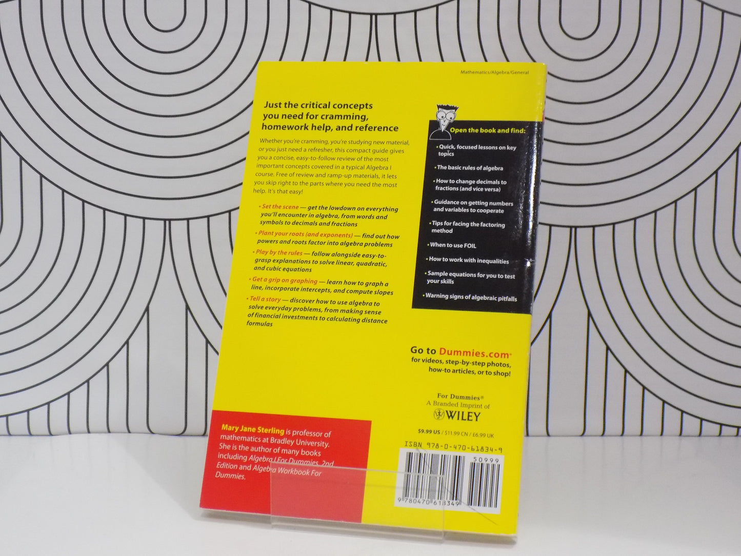 Algebra I Essentials For Dummies