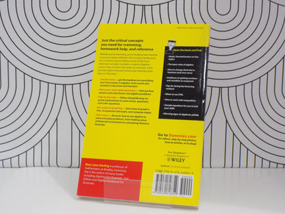 Algebra I Essentials For Dummies