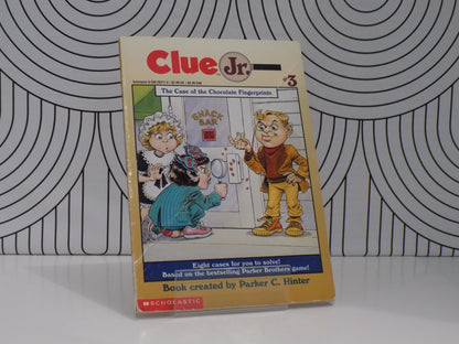 The Case of the Chocolate Fingerprints  (Clue Jr. #3)