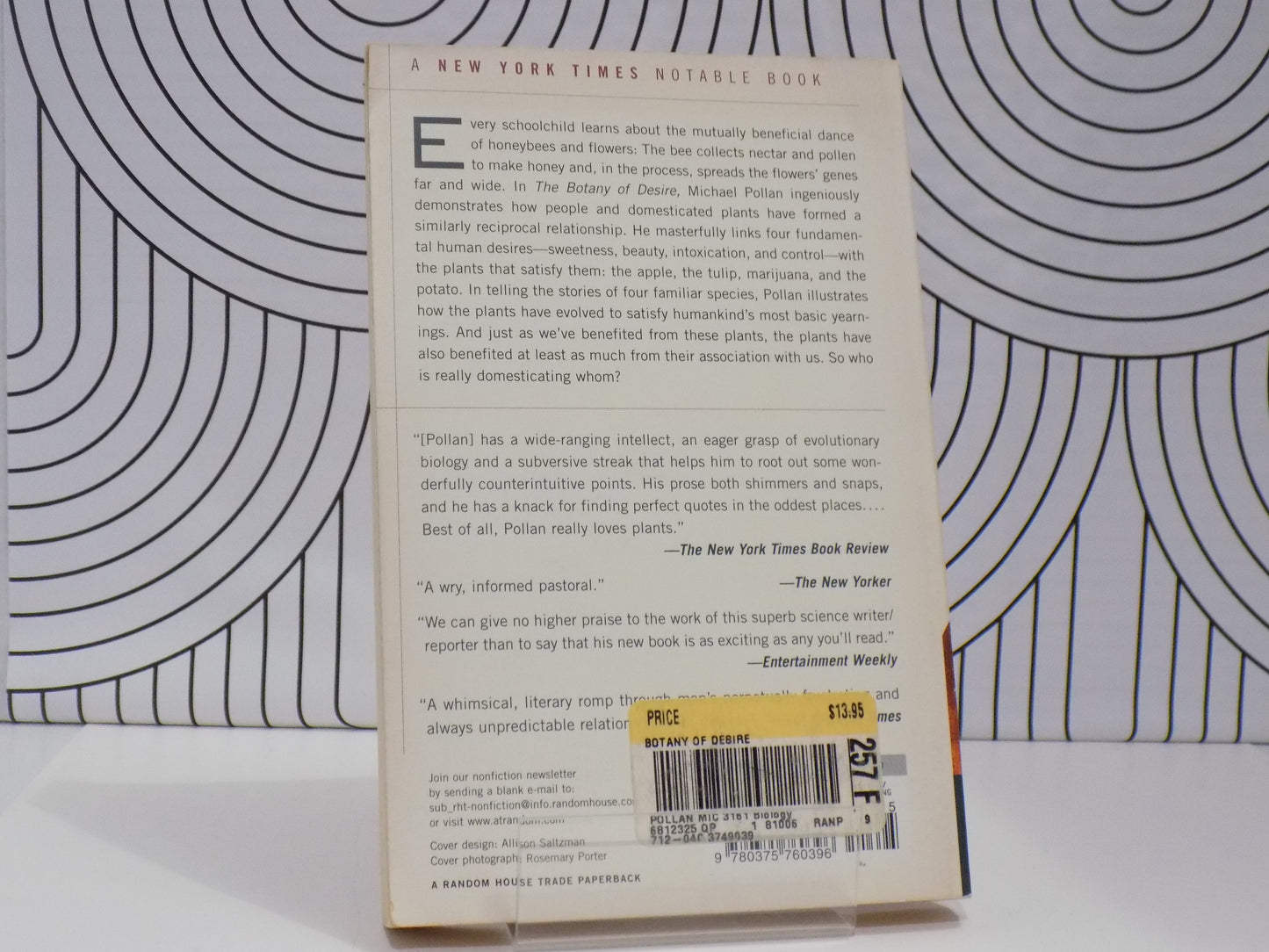 The Botany of Desire: A Plant's-Eye View of the World