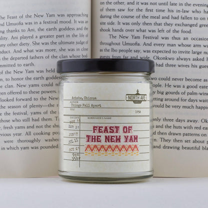 Book Candle / Things Fall Apart /  Bookstore Merch / Bookish