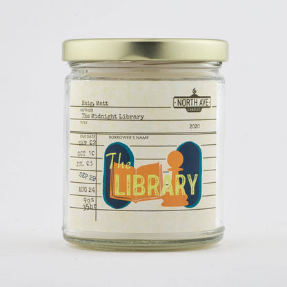 Book Candle / The Midnight Library / Bookstore Gift /