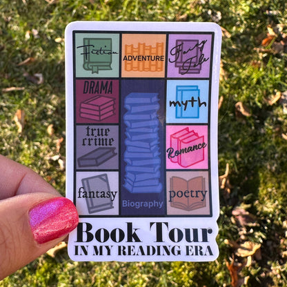 Book Tour Eras Sticker